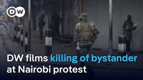 Kenyan police shoot dead trader at protests in Nairobi | DW News