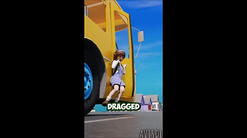 😱This Small Girl Was Dragged by the School Bus🚌