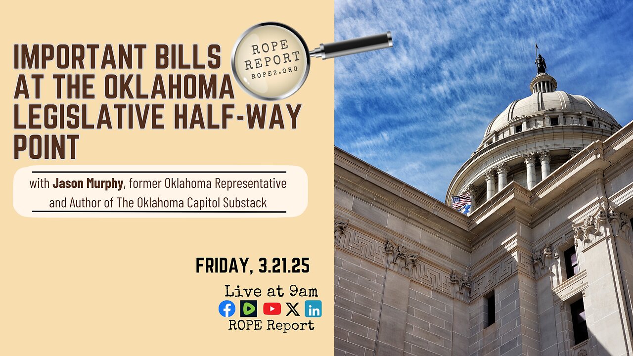 Oklahoma Legislation Watch - Jason Murphy