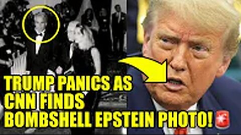 🚨CNN Uncovers INCRIMINATING Trump-Epstein PHOTO