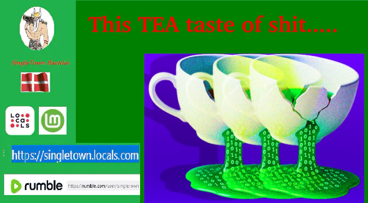 This TEA taste of SHIT.....