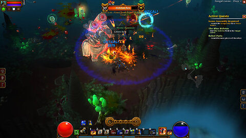 Torchlight II - Boletus Rex - Boss Fight [Engineer]