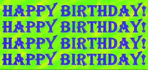 Happy Birthday 3D - Happy Birthday - Happy Birthday To You - Happy Birthday Song