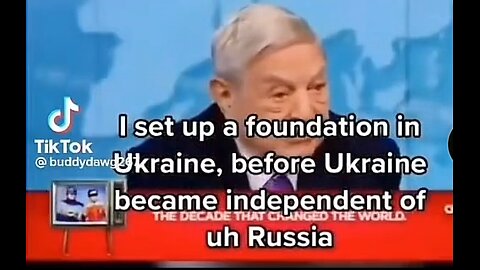 George Soros comes clean regarding the Ukraine foundation