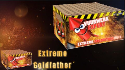 Broekhoff - Extreme Goldfather - 100 Schots Compound Vuurwerk