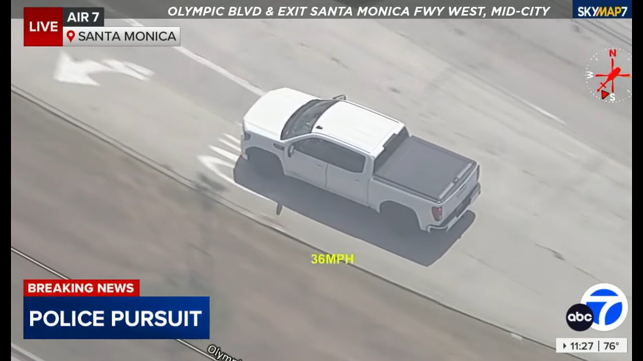 Live Police Chase