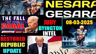 Judy Byington Update as of Aug 3, 2025 - Russia's Medvedev Escalates "Nuclear Submarine" Threats