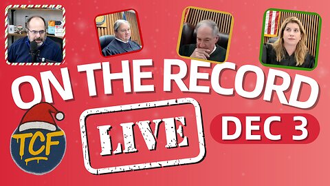 Live Court Hearings DEC 3 - Judge Simpson, Boyd, Stevens, Middleton, McNally, West | TCF LIVE #186