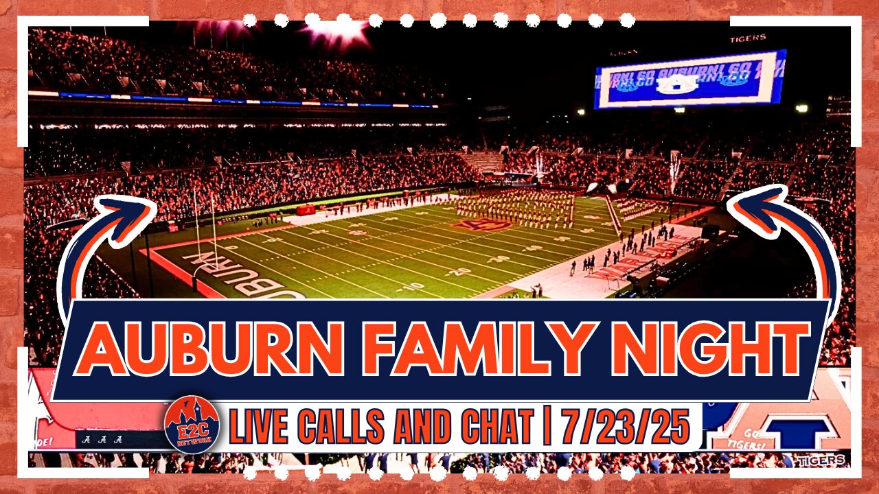 LIVE | Summer Momentum Builds for Football | Auburn Family Night