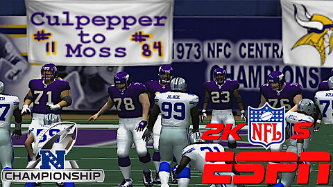 NFL 2k5 | NFC Championship | Cowboys v. Vikings