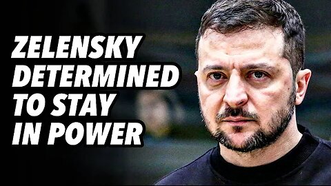 Zelensky determined to stay in power, and then in exile