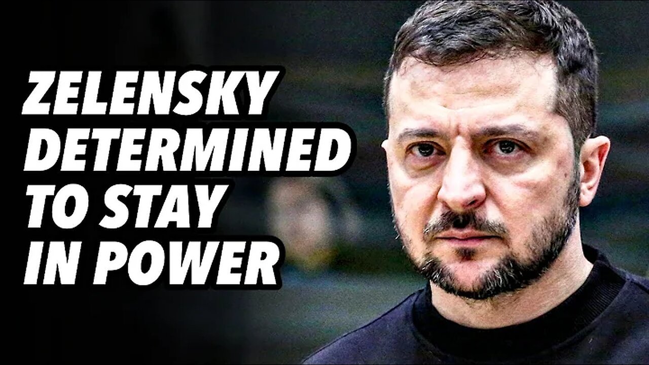 Zelensky determined to stay in power, and then in exile