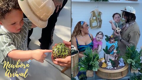 Gelo Ball & Miss Nikki Host Son LaVelo's 2nd B-Day Party! 🎂