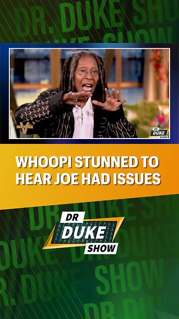 🤣Whoopi Stunned To Hear Joe Had Issues