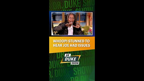 🤣Whoopi Stunned To Hear Joe Had Issues