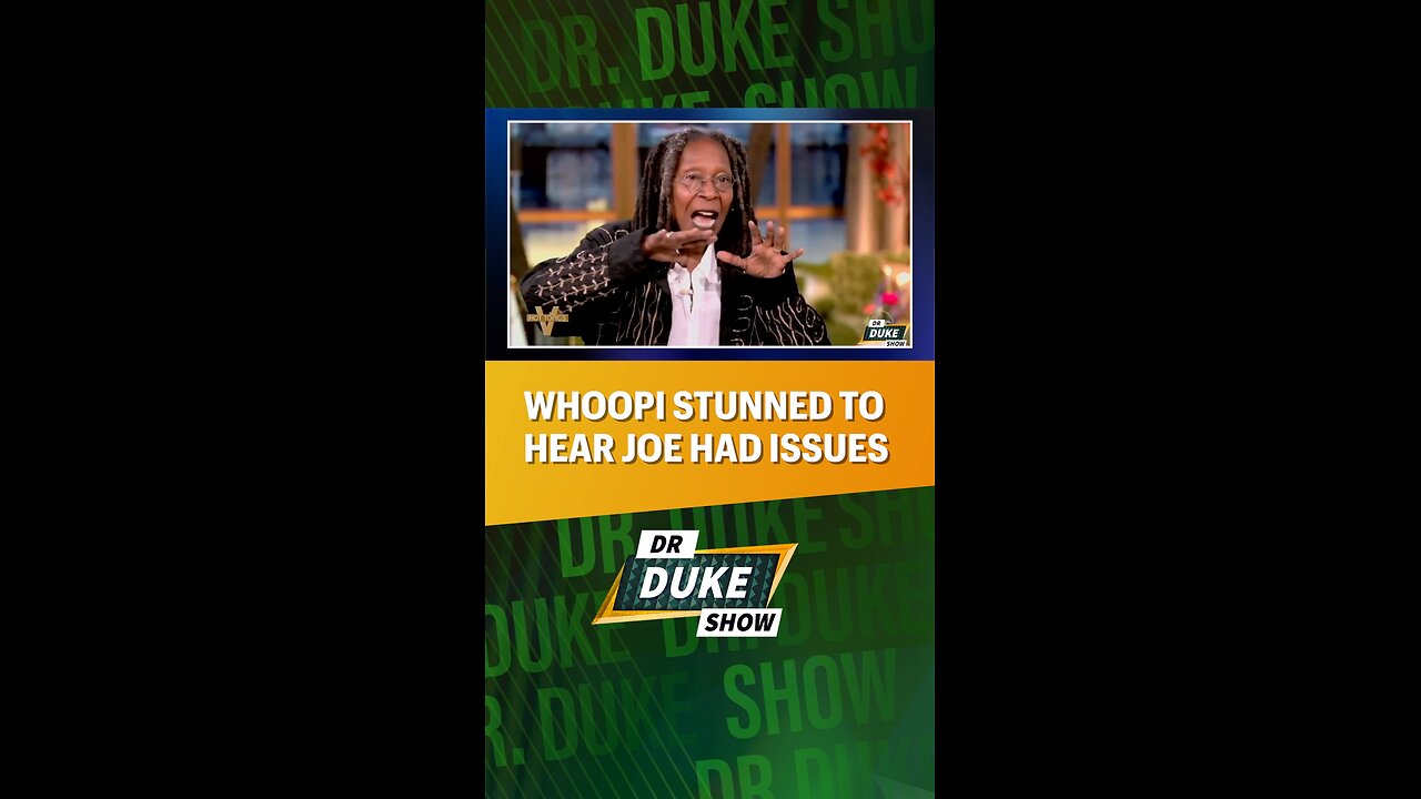 🤣Whoopi Stunned To Hear Joe Had Issues