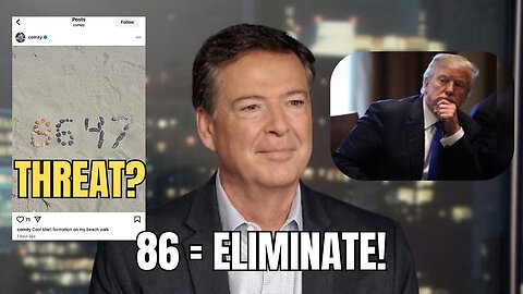 James Comey Caught Posting Coded Assassination Threat Against Trump