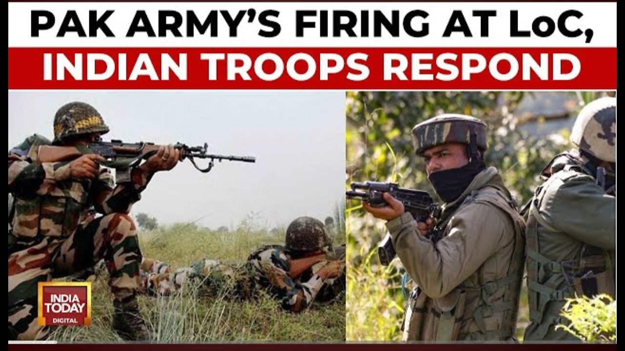 Pakistan has violated the ceasefire along the Line of Control (LoC) in Kupwara and Poonch districts.