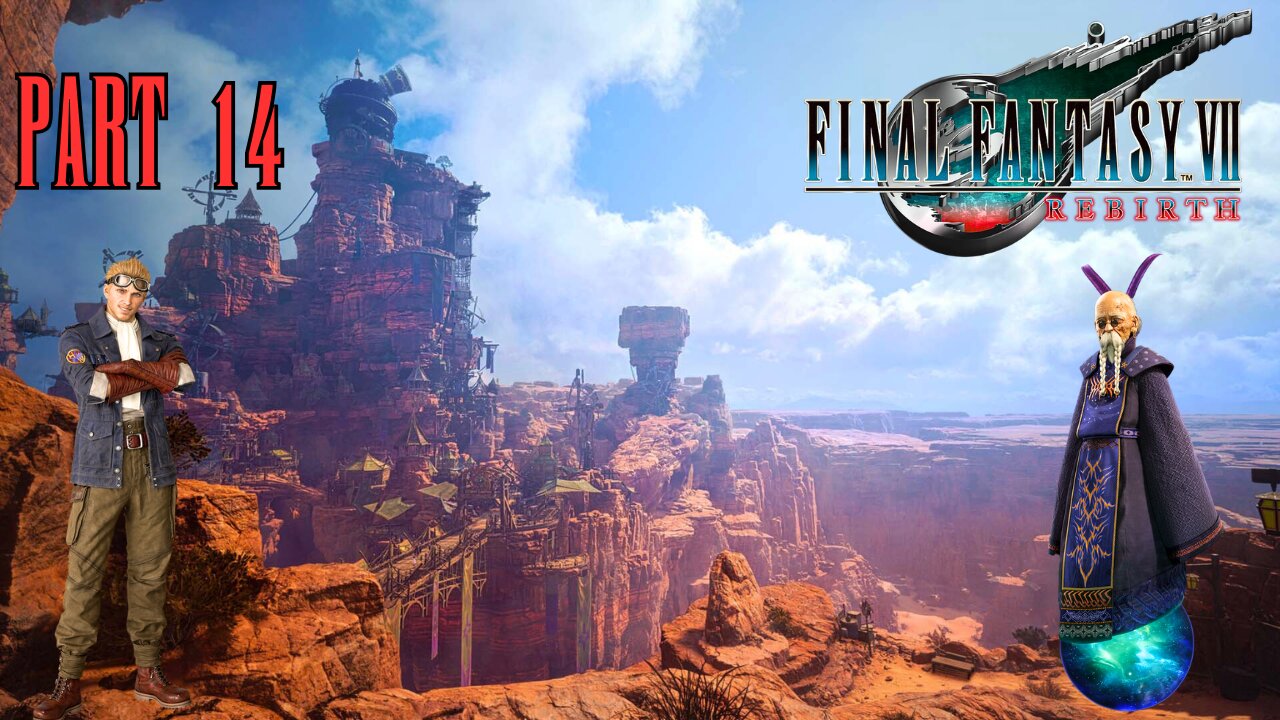 4K - Final Fantasy VII Rebirth - Part 14 - Beyond Gongaga: Chasing Shadows to Cosmo Canyon