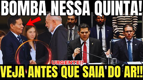 urgente!! MOURÃO MANDANTE DO CRIME!! BOMBA EXPLODE EM BRASÍLIA!! HUGO MOTTA TOMA DECISÃO!