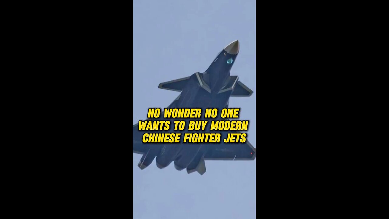 No wonder no one wants to buy modern Chinese fighter jets