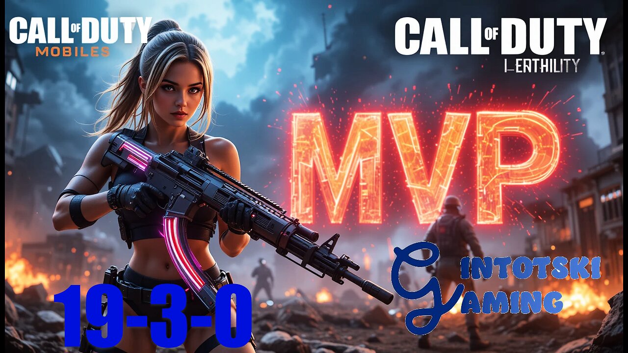 Call Of Duty Mobile : gintotski MVP 19-3-0 Rating 78 Impact 194 Frontline Nuketown
