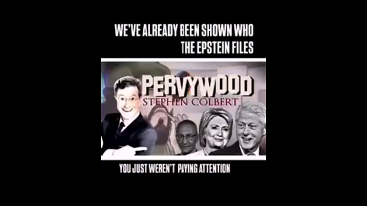 Stephen Colbert-Podesta And Pizzagate Connections