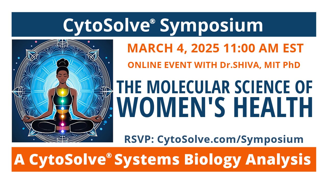 Molecular Science of Women's Health - CytoSolve® Symposium
