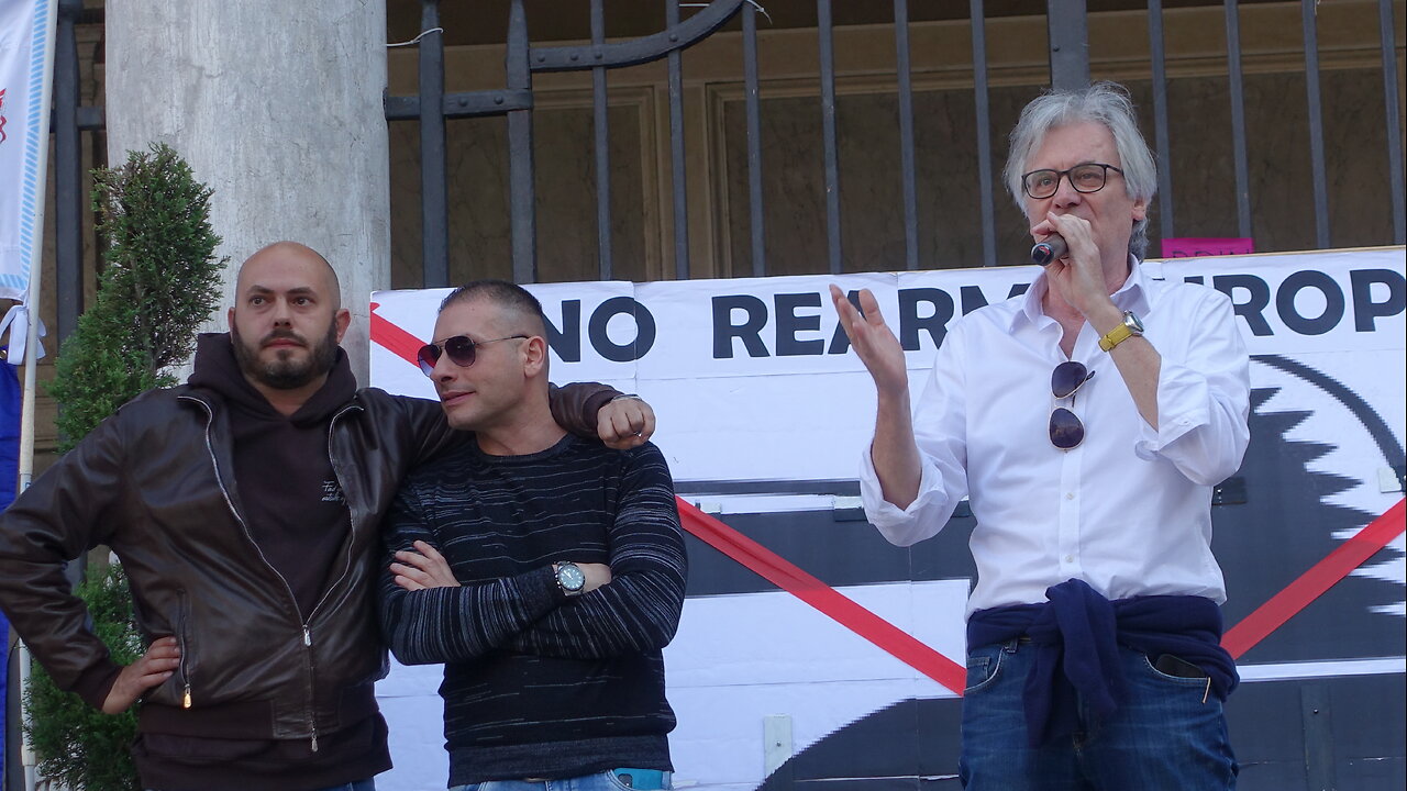 Padova 12.04.2025 - R. Rocchesso, G. Sannino, C. Savegnago - Stop Rearm Europe