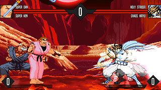 MUGEN - Super Dan & Super Ken vs. Holy Strider & Chaos Hiryu - Download