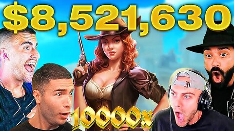 BIGGEST SLOT WINS OF THE WEEK: Top 9 (Ayezee, Toaster, Roshtein) - #4