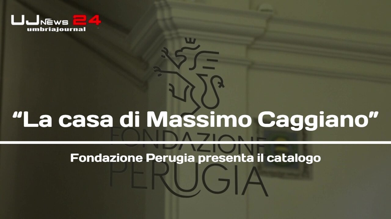 “La casa di Massimo Caggiano” Fondazione Perugia presenta il catalogo