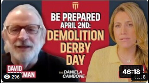 "Markets Brace for Impact: Stockman Predicts April 2 Liberation Day Market 'Demolition'"