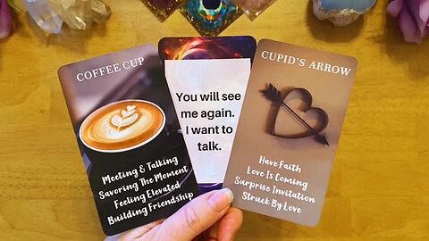 THIS PERSON WANTS TO SEE YOU SOON 😘 IT'S TIME TO TALK ❤️ (COLLECTIVE LOVE TAROT READING) 🔮
