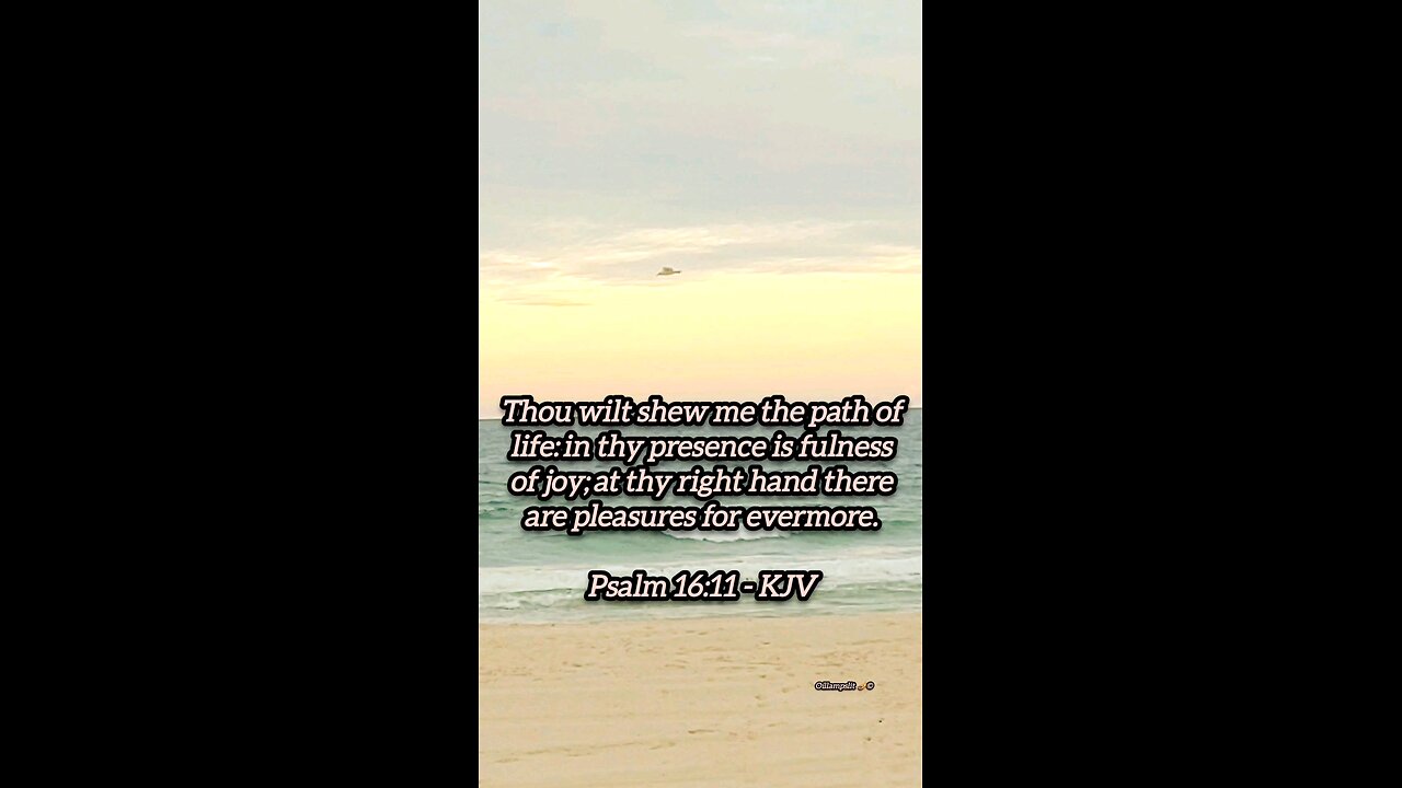 Psalm 16:11 KJV