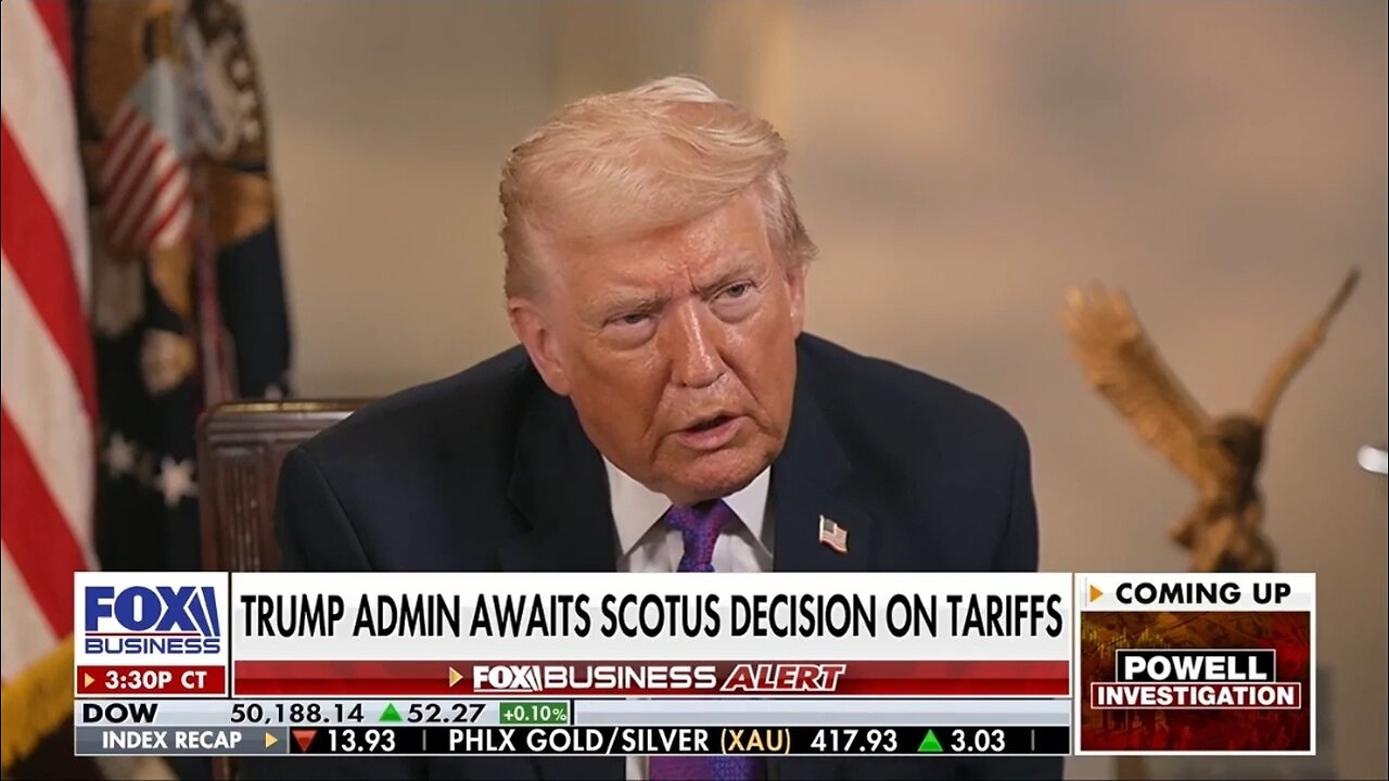 Trump: I Hope SCOTUS Does The Right Thing on Tariffs