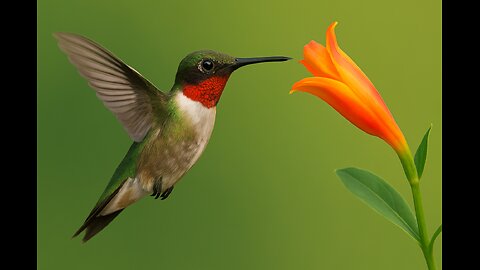 This Bird Can Hover Like a Helicopter!