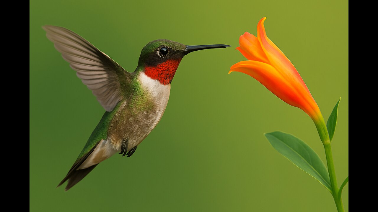 This Bird Can Hover Like a Helicopter!