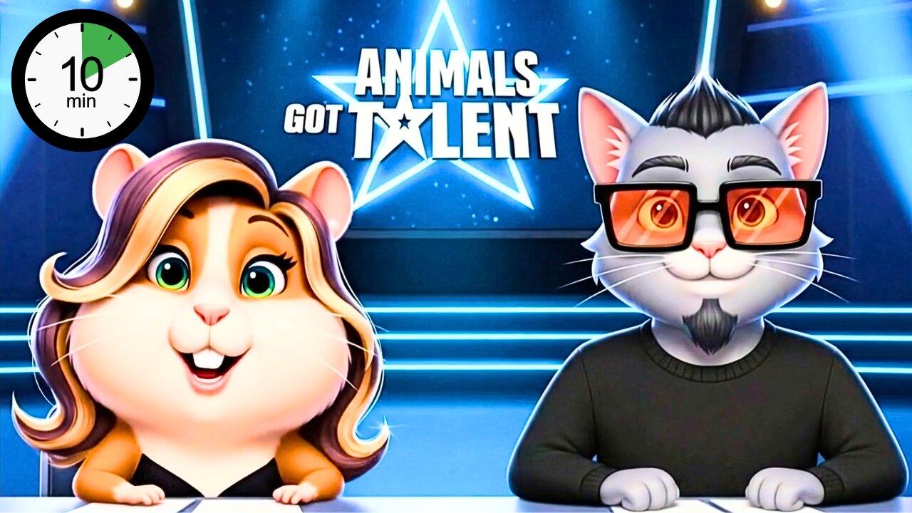 Animals Got Talent! 🦁🎤 A Fun Animal Show for Babies and Toddlers