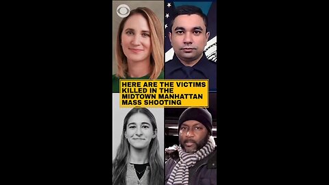 Victim killed in the midtown Manhattan mass shooting....🪽