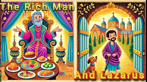 The Rich Man and Lazarus – A Bible Story for Kids | A Parable of Jesus