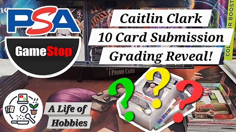 Caitlin Clark Collection is Back From PSA via Gamestop! What Grades Did I Get?