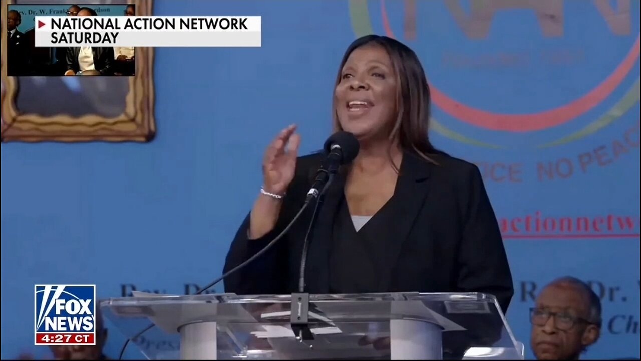 AG Letitia James Screams About Trump