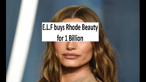 E.L.F acquires Hailey Biebers Rhode Beauty for 1B