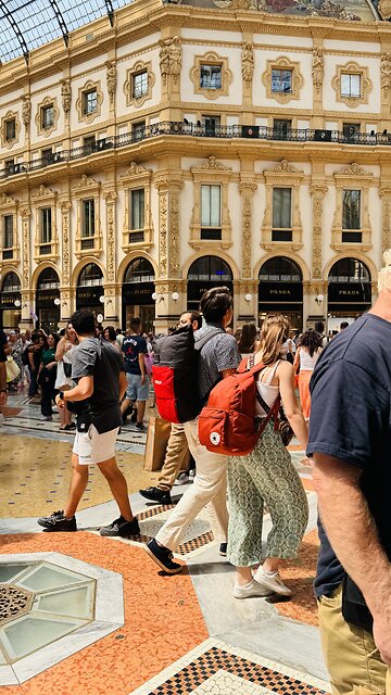 23 June 2025 Milan walking tour #italy #walkingtour #milan #travel #lifeisbutadream