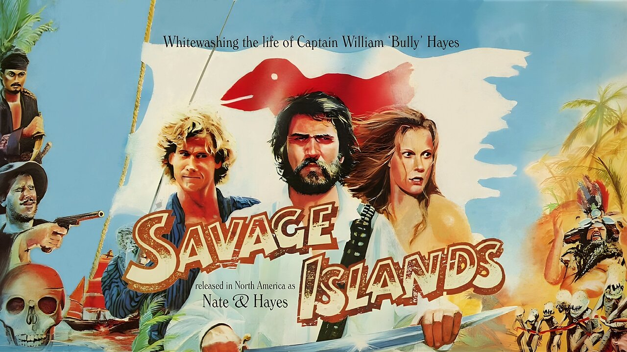 Savage Islands (1983) Tommy Lee Jones, Michael O'Keefe, Max Phipps, Jenny Seagrove, Prince Tui Teka