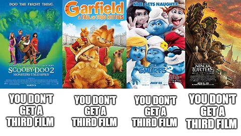 Movies that never got a third movie