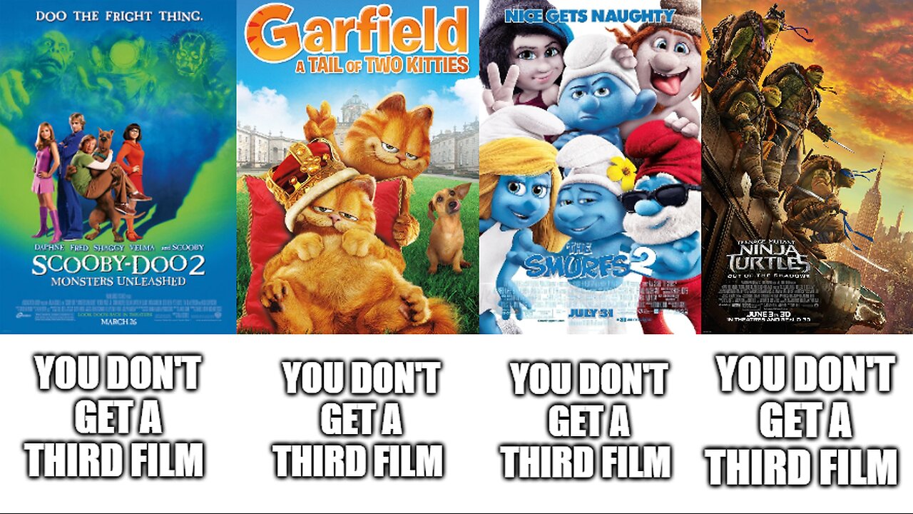 Movies that never got a third movie