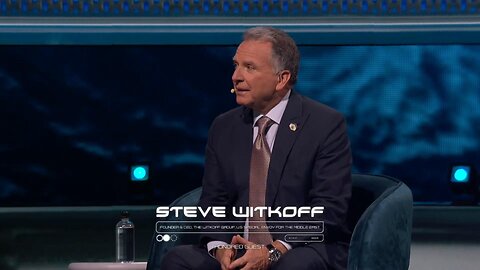 Trump's Middle-East Envoy on Deal-Making at Mach 10 - November 5, 2025