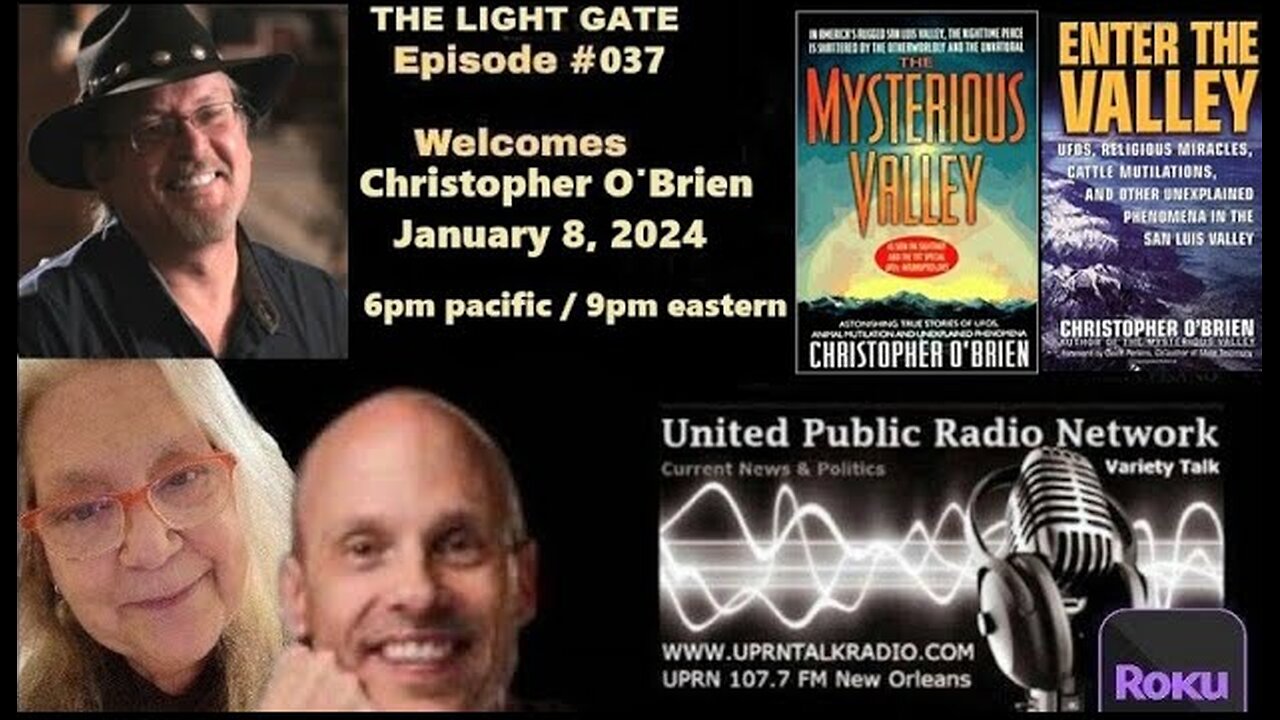 THE LIGHT GATE EPISODE #037: CHRISTOPHER O'BRIEN